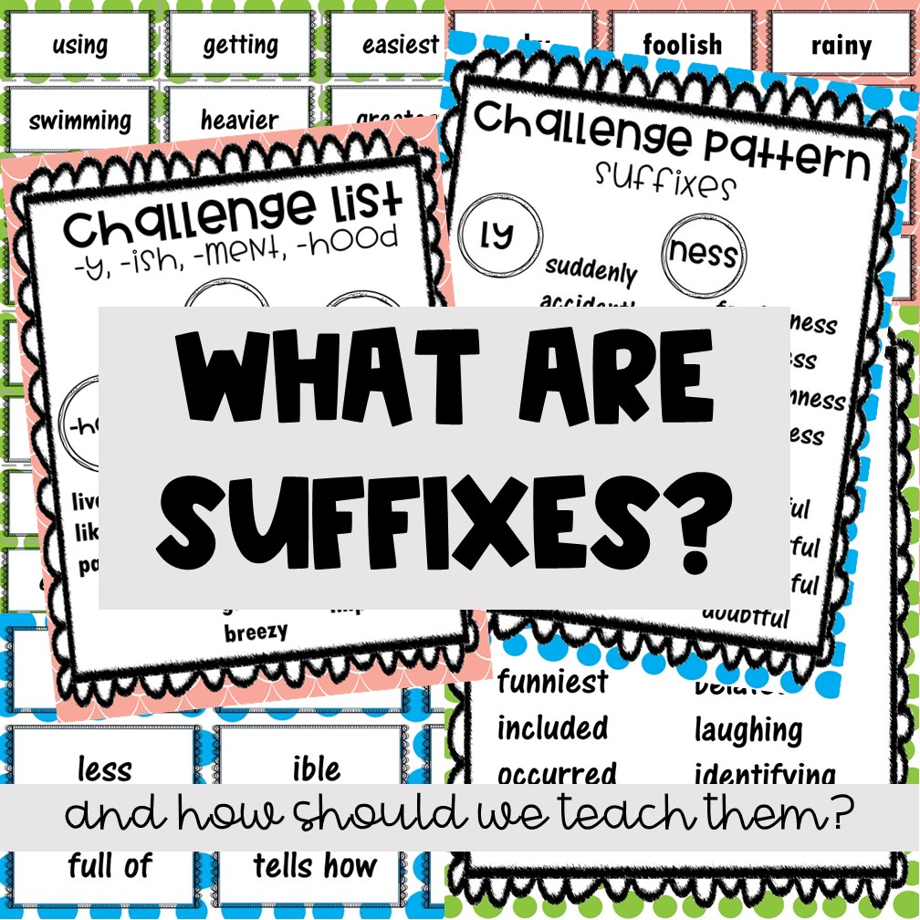 what-are-suffixes