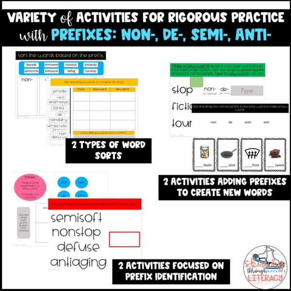 Digital Word Work: Prefixes: non-, de-, anti-, semi- - Image 3