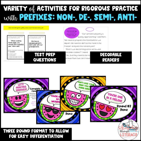 Digital Word Work: Prefixes: non-, de-, anti-, semi- - Image 4
